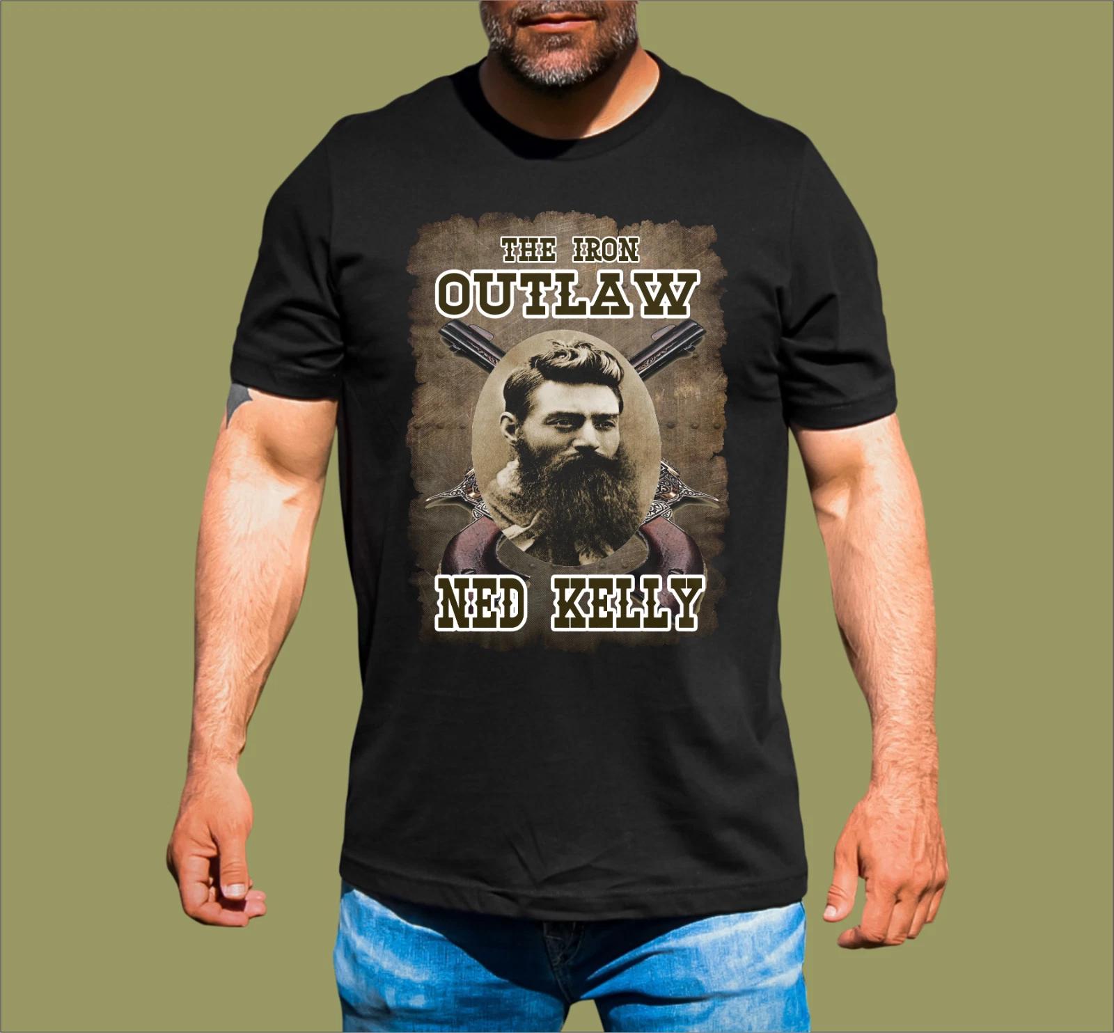 IRON OUTLAW NED KELLY T-SHIRT M