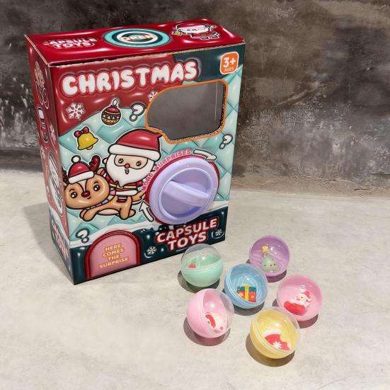 Automatic Claw Machine for Kids Mini Christmas Egg Dispenser Toy Creative