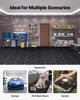 Interlocking Drainage Mats, 310 X 310 Mm, Modular Garage Flooring Tiles, Non-Slip PP Drainage Floor Tiles, Self-Draining, Easy Installation, for