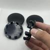 4 Teile/los 58mm Auto Rad Center Hub Cap Schwarz Kein Logo Radkappe Abdeckung Zubehör Für KIA Sportage Sorento Rio K5 Optima Für Hyundai