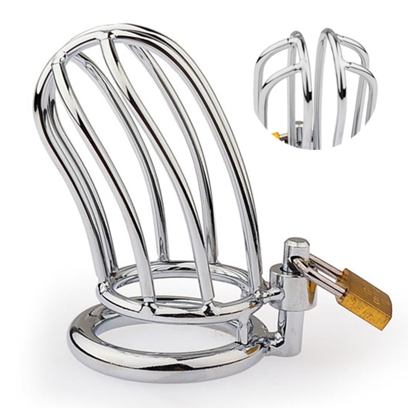Cage de chasteté Lineale 9.5 x 3.5cm - CockLock - Cages de Chasteté