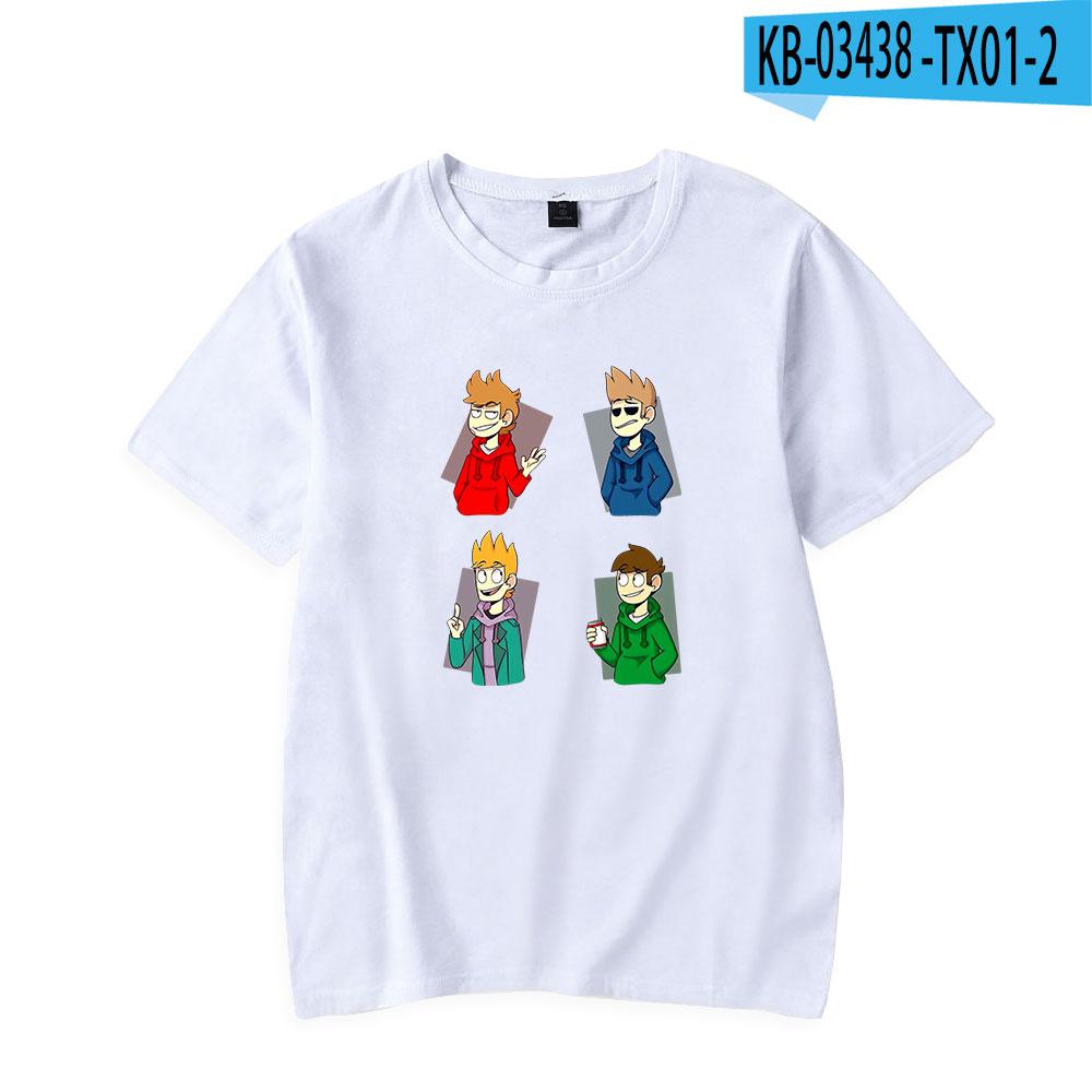 2024 Eddsworld T Shirt Women Unisex Summer Short Sleeve Fashion Tshirts Hot Sale Casual Streetwear Tops