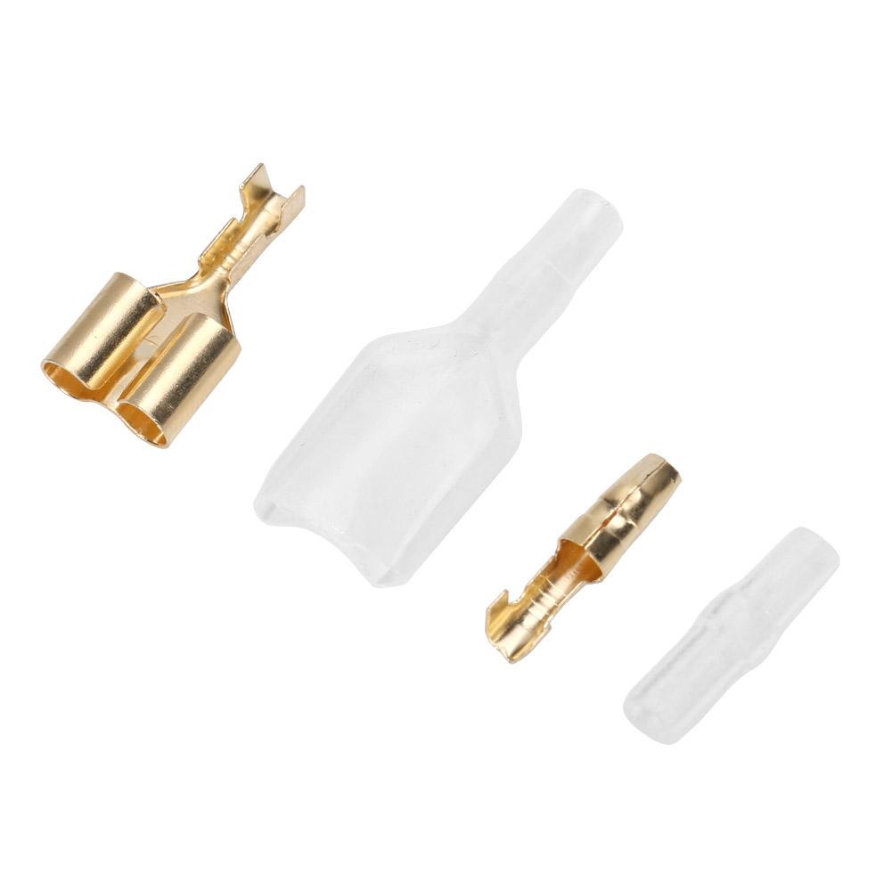 

20 Set 1 to 2 FemaleMale Bullet Crimp Terminals Electric Wire Connecting Tool with Sleeve