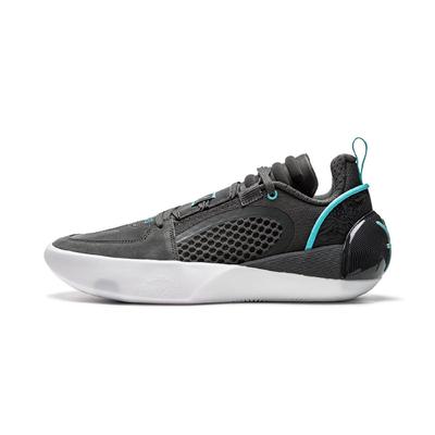 Zapatillas de Baloncesto Li Ning All City 12 Encore Caña Baja para Hombre Gris Obsidiana ABAU051-1