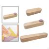Beech Wood Tailors Clapper Steam Point Pressing Large Sewing Tool Double-side Grooved for