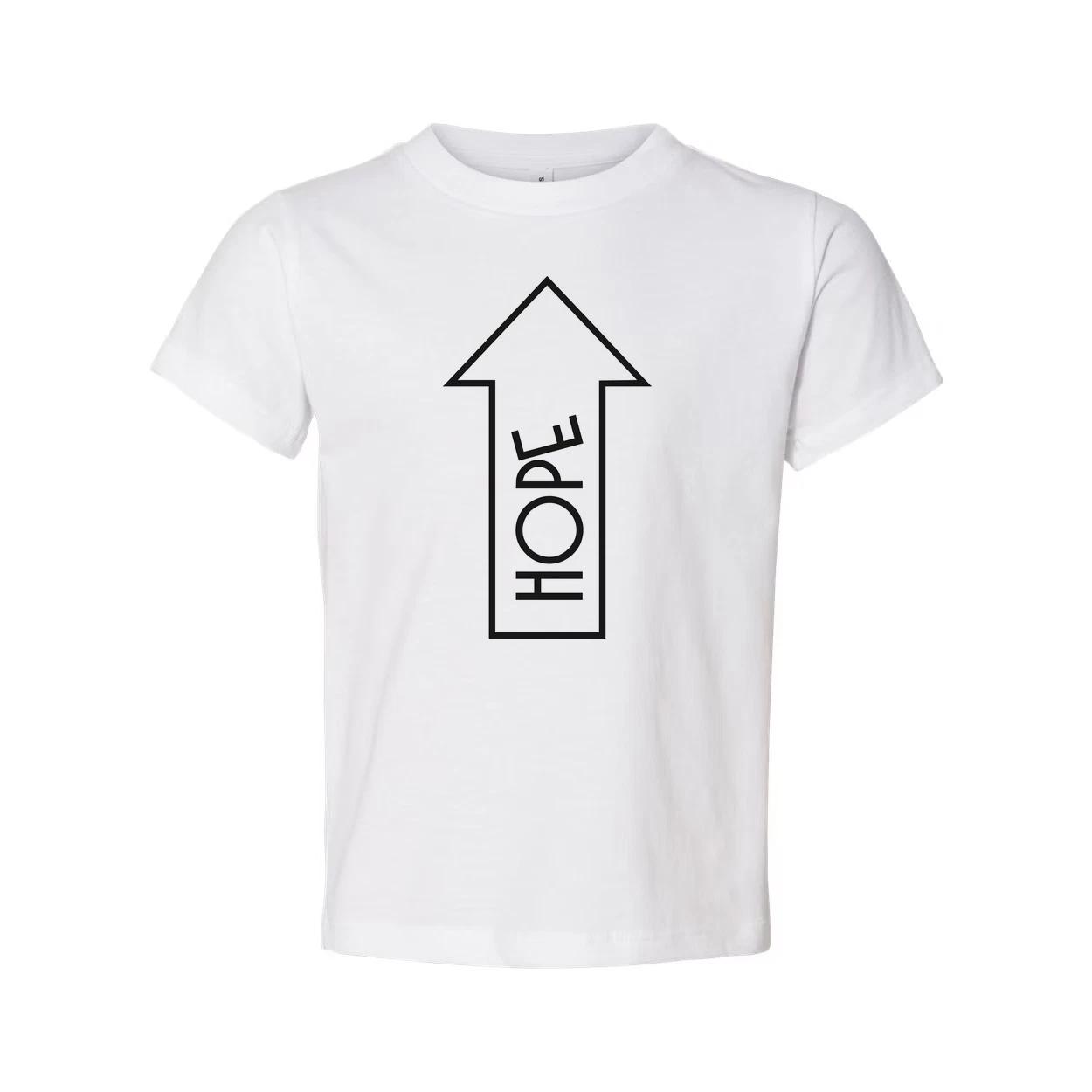 Unisex Christian Tee With Hope Arrow Graphic 4XL