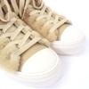 Pristine DIOR High Cut Sneakers B23 Rabbit Motif Shearling Beige Bore Women 37 Used