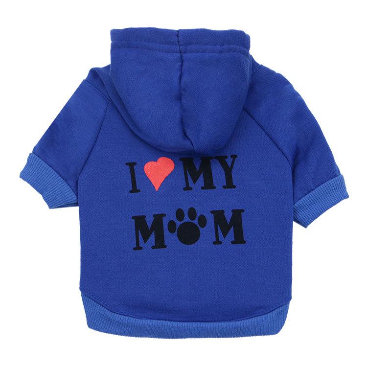 Pet Fleece Hooded Sweatshirt for Dogs - Autumn & Winter Style