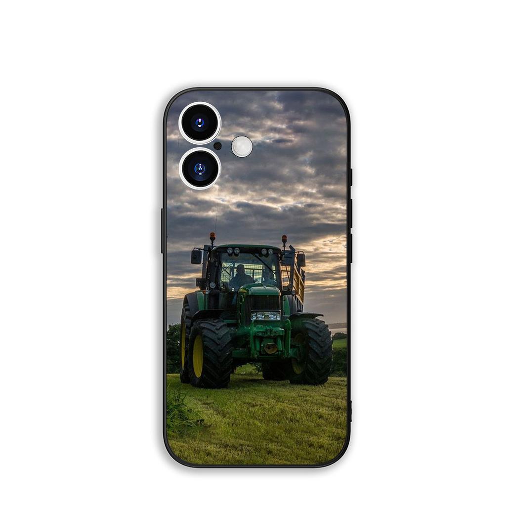 for Samsung Galaxy S25 S24 S22 S23 FE Ultra Plus A56 A05 A06 A15 A16 A55 S7 Edge Phone Cover Case Farms Vehicles Tractors Casing