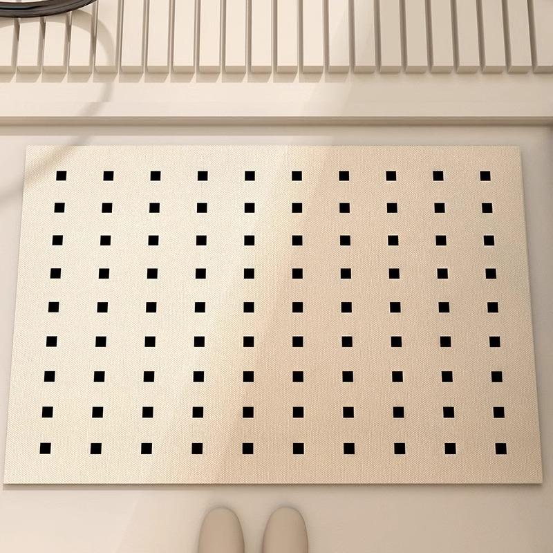 Bathroom Floor Mat, Toilet Suction Door Floor Mat, Carpet, Diatom Mud, Non-slip Toilet, Absorbent Mat, Toilet Entry
