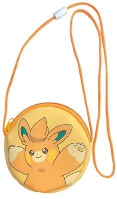 Maruyoshi Pokemon PU Neck X X Pouch, Pamot, H11.5 W11.5 D1.5cm, PS-0042PW