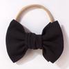 New versatile nylon baby headband, cute bow children's headscarf, thin breathable baby hair accessories