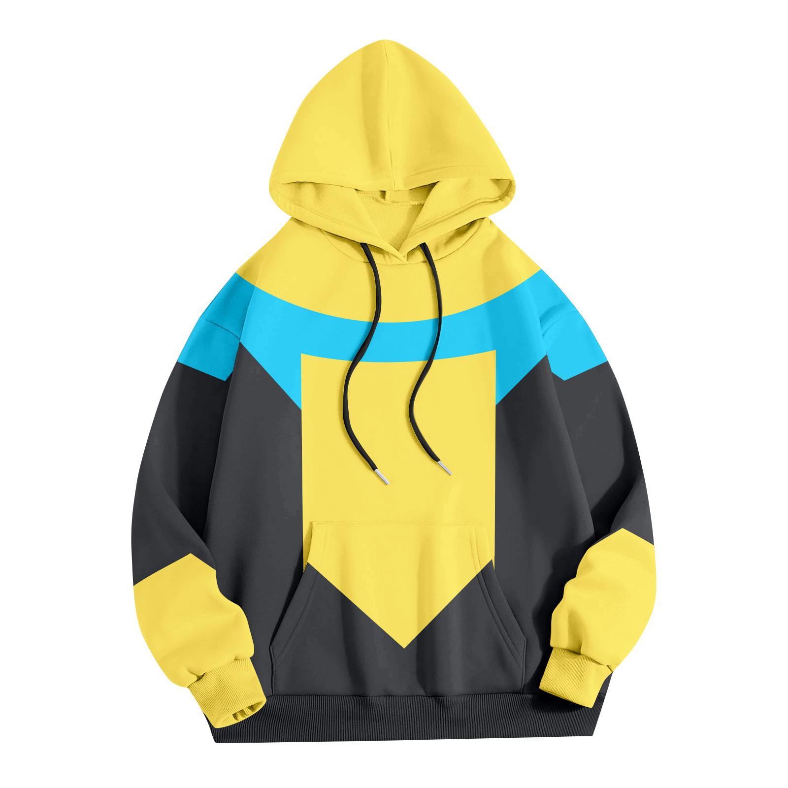 

Толстовка-свитшот с цветным принтом для взрослых L жёлтый