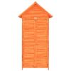VidaXL Garden Tool Shed Brown 89x52.5x175 Cm Solid Pine Wood 172243