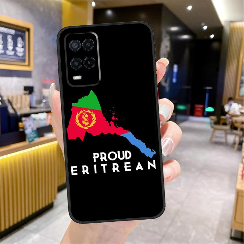 Eritrea Flag Case For Oppo A98 A18 A38 A58 A78 A60 A80 A40 A96 A76 A16 A94 A74 A54 A15 A17 A57 A77 A5 Pro