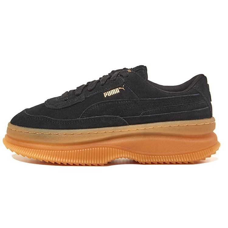 (WMNS) PUMA Deva Suede Black Gold Women s 372423-07 EU 39