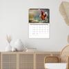 1pc 2026 Abstract Chicken Calendar, Humorous Wall Calendar, 12 Unique Designs, Perfect Gift for Birthdays, Christmas, New Year.