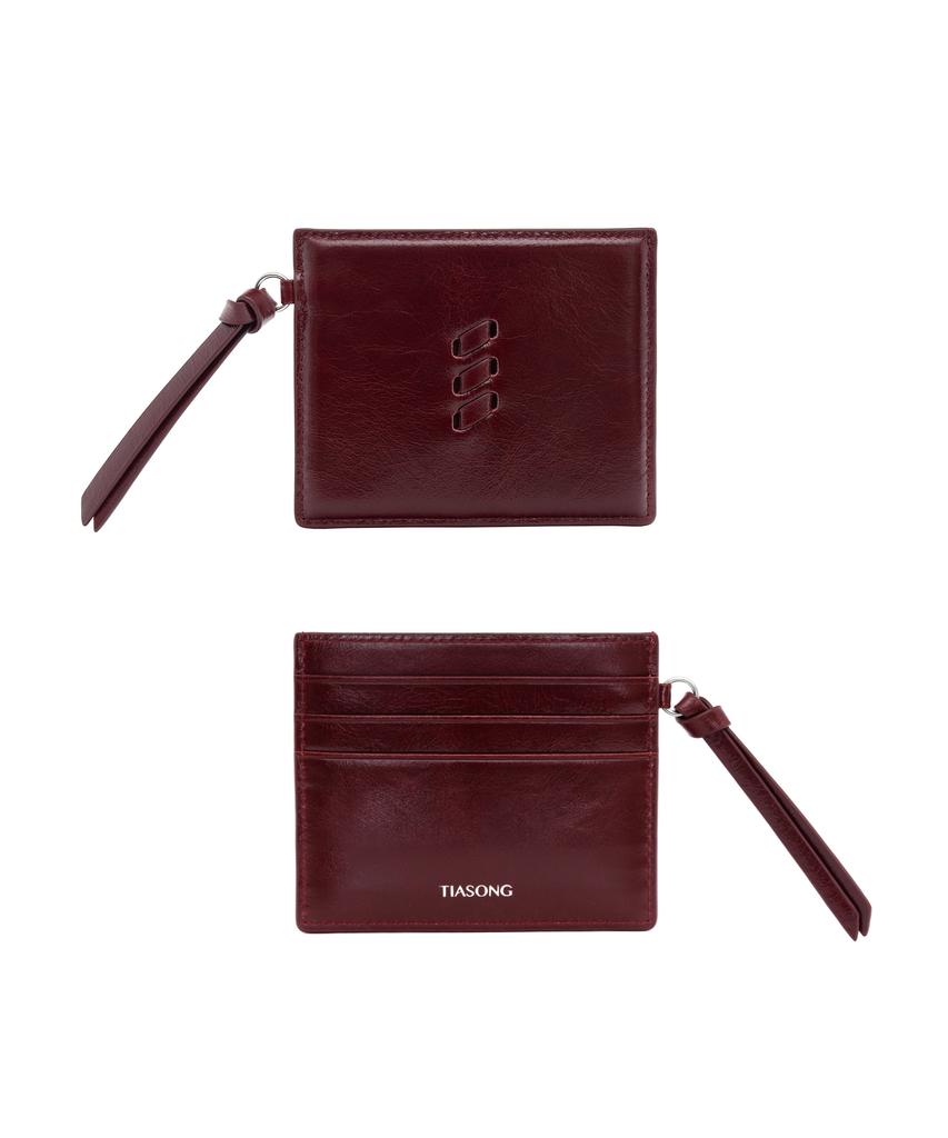 Tiasong Cush Card Wallet - Cherry