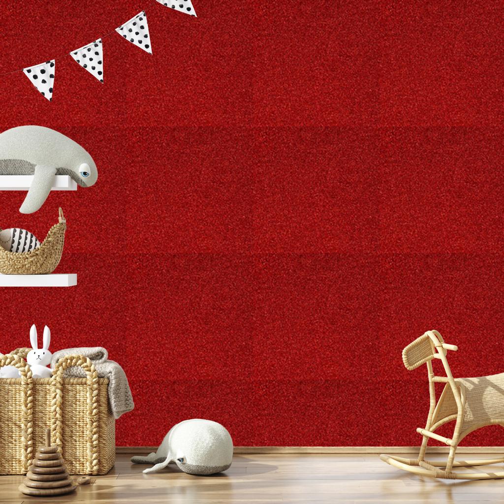 Glitter wallpaper background red, center red 50x1000