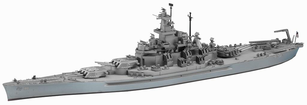 Hasegawa 1/700 Waterline Series US Navy Battleship Alabama Plastic Model Kit 608