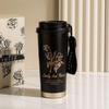 316 Stainless Steel Smart Display Insulated Coffee Mug, Large Capacity with Custom Logo