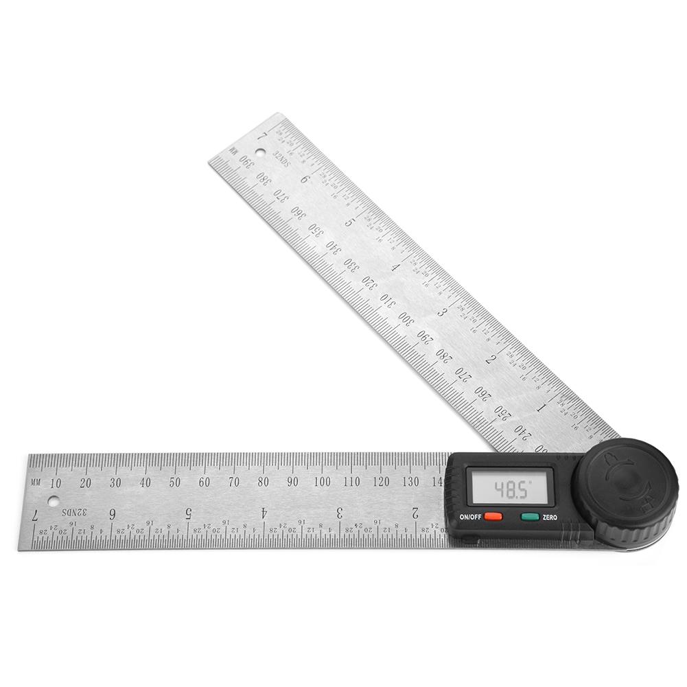 200mm Electronic Digital Protractor Goniometer Angle Finder Gauge Ruler