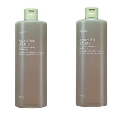 Young Green Tea Moist Soothing Toner 500mL, 500ml, 2 Units