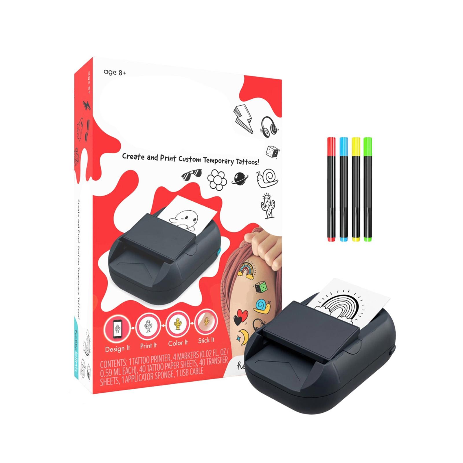 

15ml Sticker Maker Tool For Kids, Fun Toy Gift Set (Pen + Paper + ) One Size