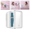 Mini Car Fridge Makeup Mirrored Refrigerator Freezer Small