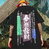 Fashion Men's T-Shirt 3d Chinese Character Printed Short Sleeve T-Shirt For Men Oversized Street Hip-Hop Tees Daily Casual Tops