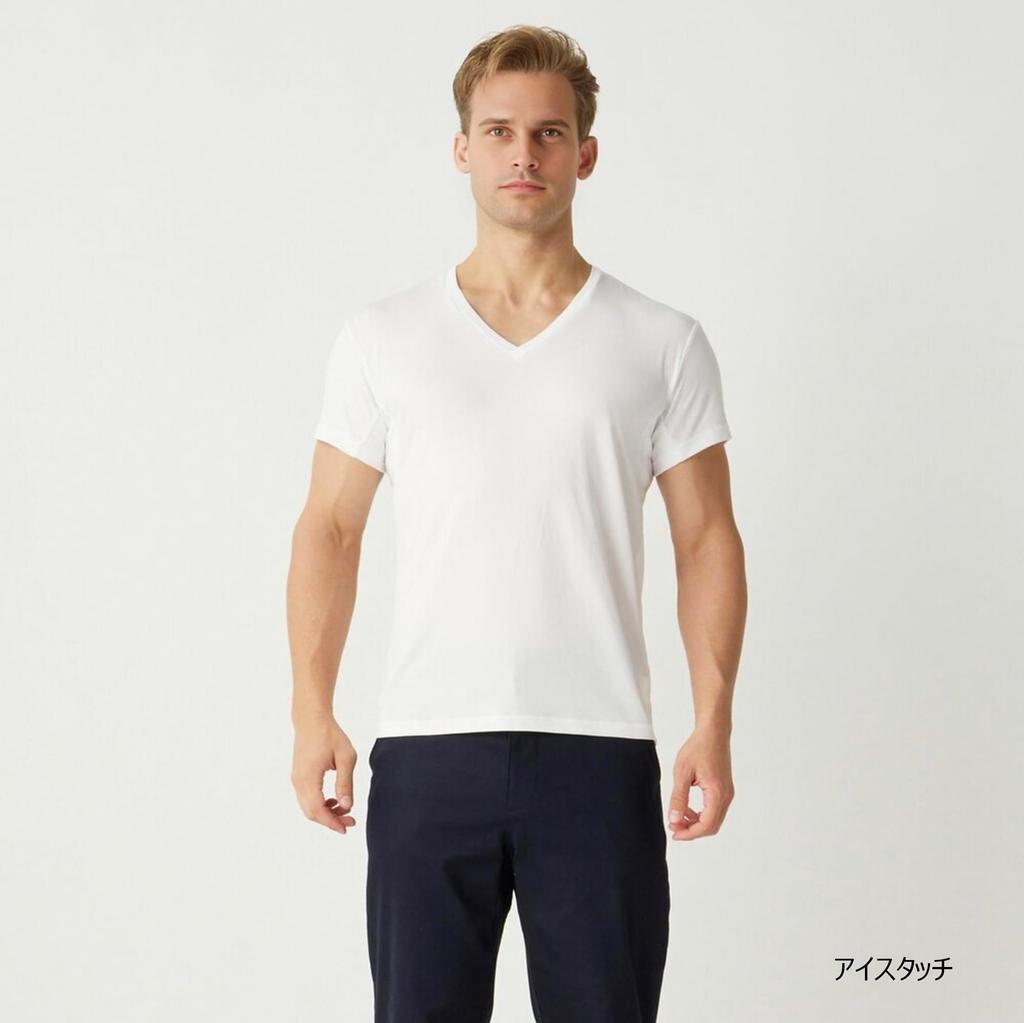 Sports Functional Innerwear Cool To the Shirt C2JHCH5 White [Mizuno] Innerwear, 3-piece Set, Underwear, Touch, Antibacterial, Deodorizing,