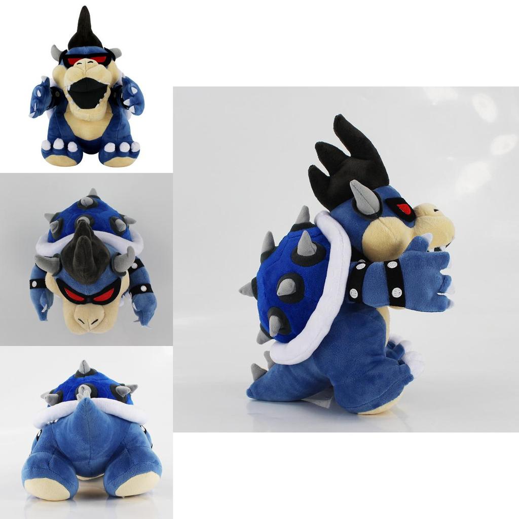 Luxos Nou Super Mario Bros. Jucărie de pluș Bowser Întunecat Oase de Koopa Animal de pluș Păpușă 12 Inch