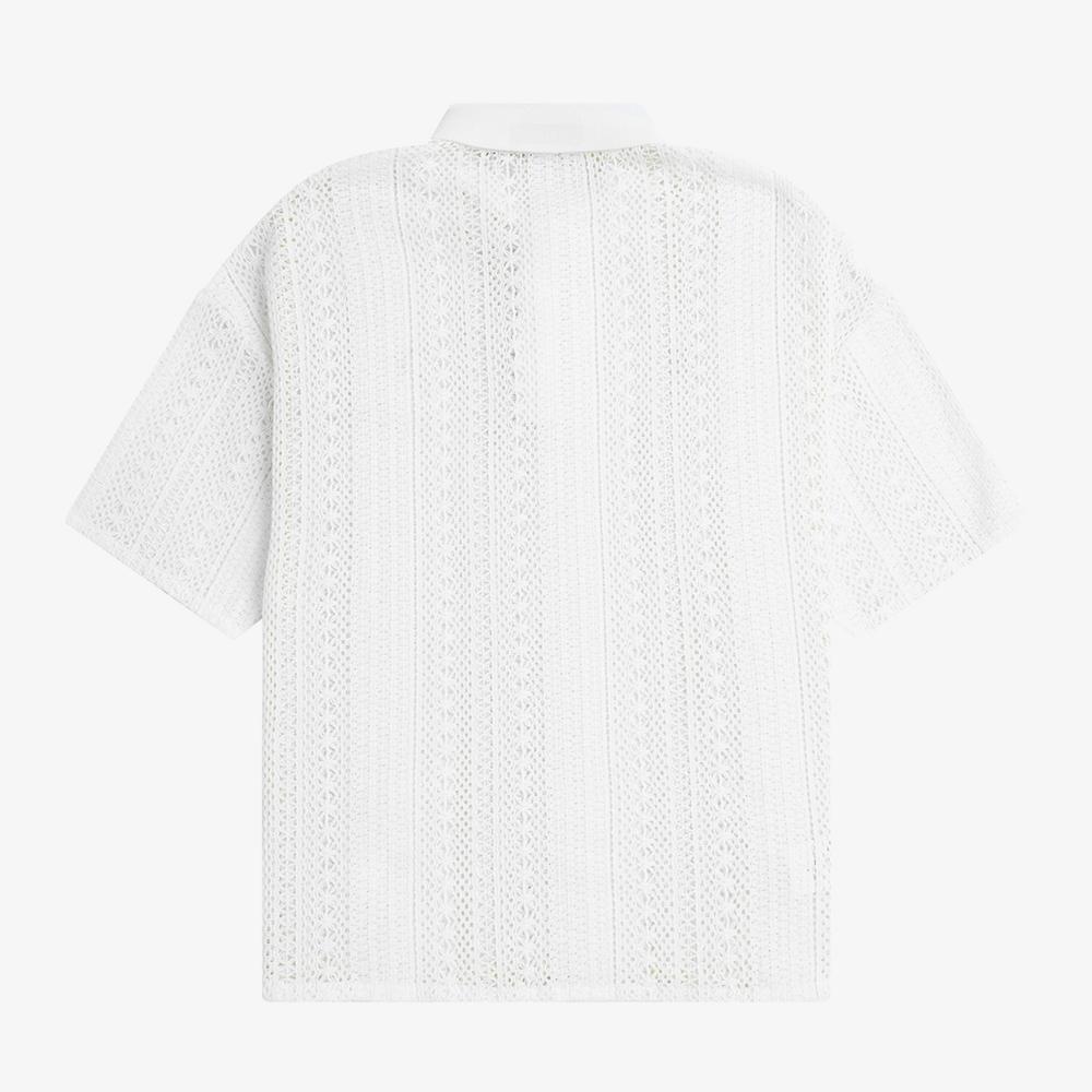 Fred Perry [Womens] Lace Polo Shirt (129) Afpf2417134-129
