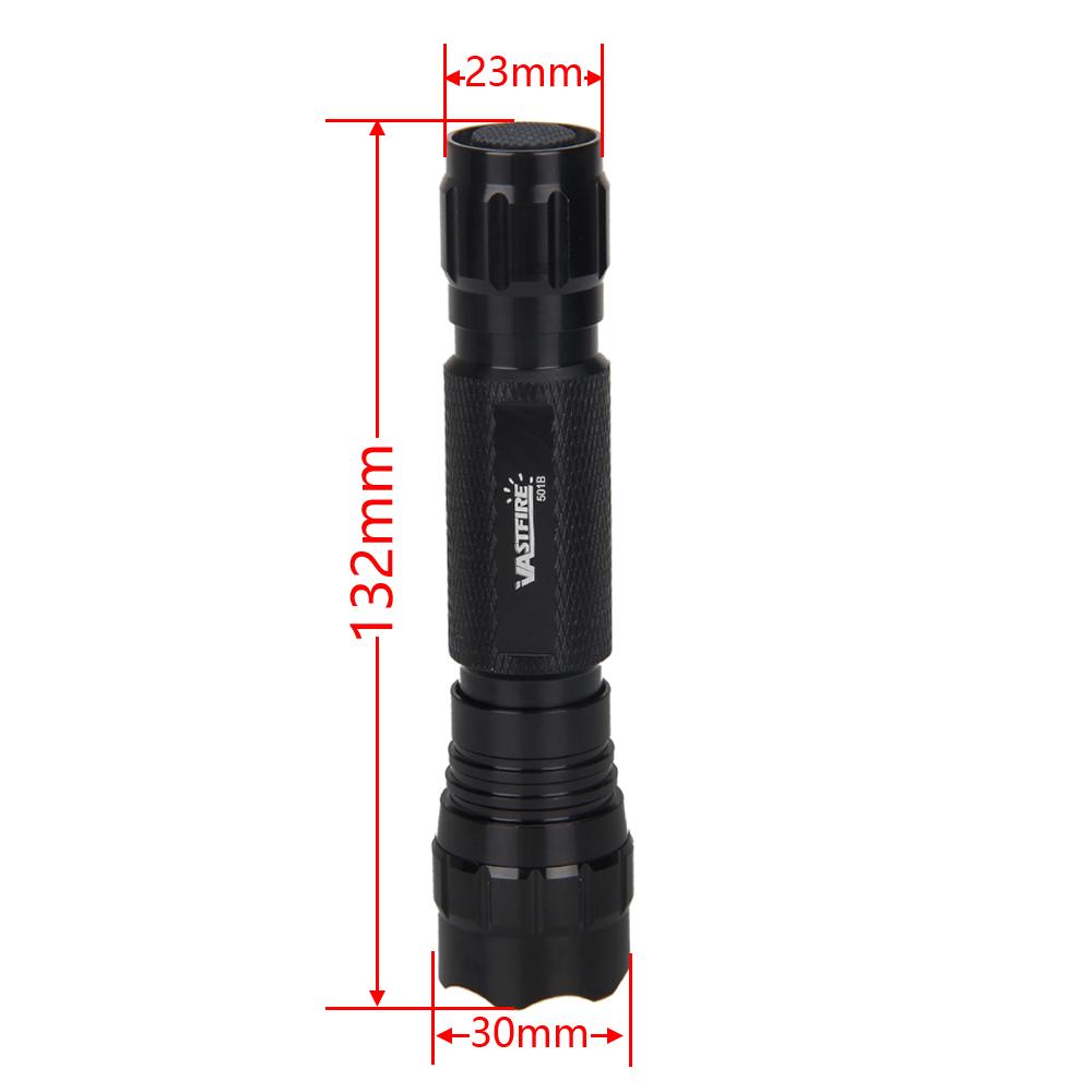 5000LM Led Hunting Flashlight Tactical Green/RED Weapon Light Outdoor Camping/Hiking/Hunting Torch+18650+Charger