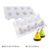 Fruit Series Mango Pear Baking Mousse Cake Silicone Mold Dessert Baking Non stick Durable Easy to Clean French Cake Decoration