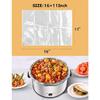 FASOZUKA Slow Cooker Liners 40×Cooking Bags Small Size Disposable Pot Liners, Fit 1QT to 3QT for Slow Cooker Cooking Trays Suitable for Oval & Round