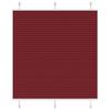 VidaXL Store Pleated Burgundy Red 115x150 Cm Fabric Width 114.4cm, Window Pleated Blind, Accordion Blind, Blind 4015248