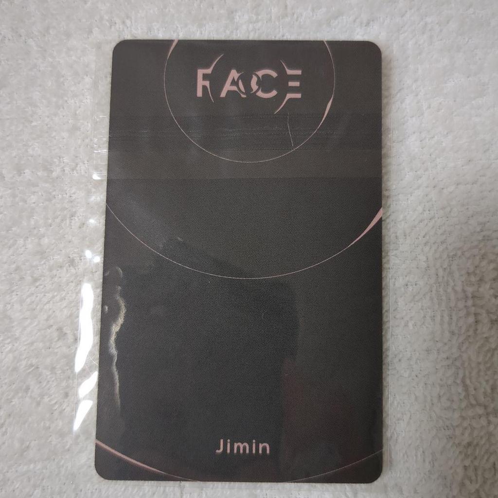[USED] BTS Jimin FACE JPFC Bonus Trading Card Photo Card