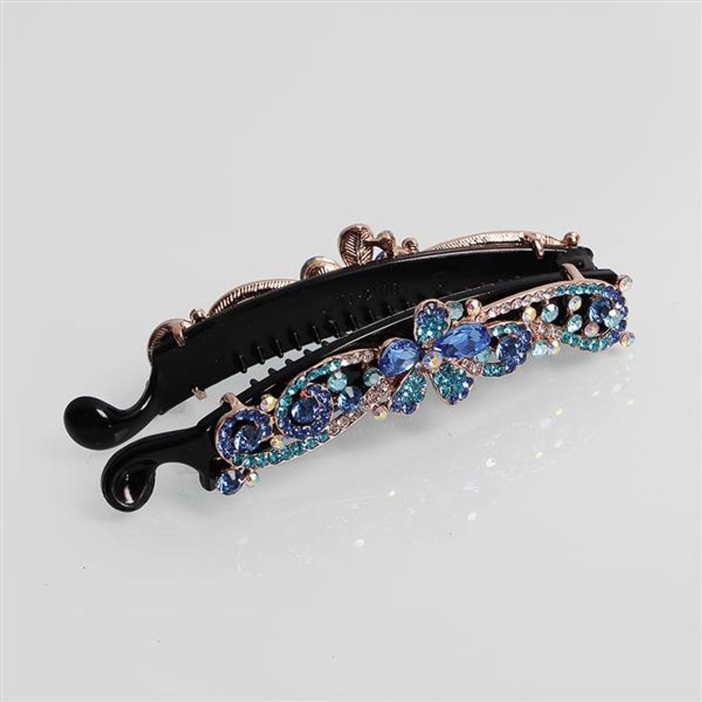 Queen Flower Hair Banana Pin/Cubic Hair Pin Hair Clip