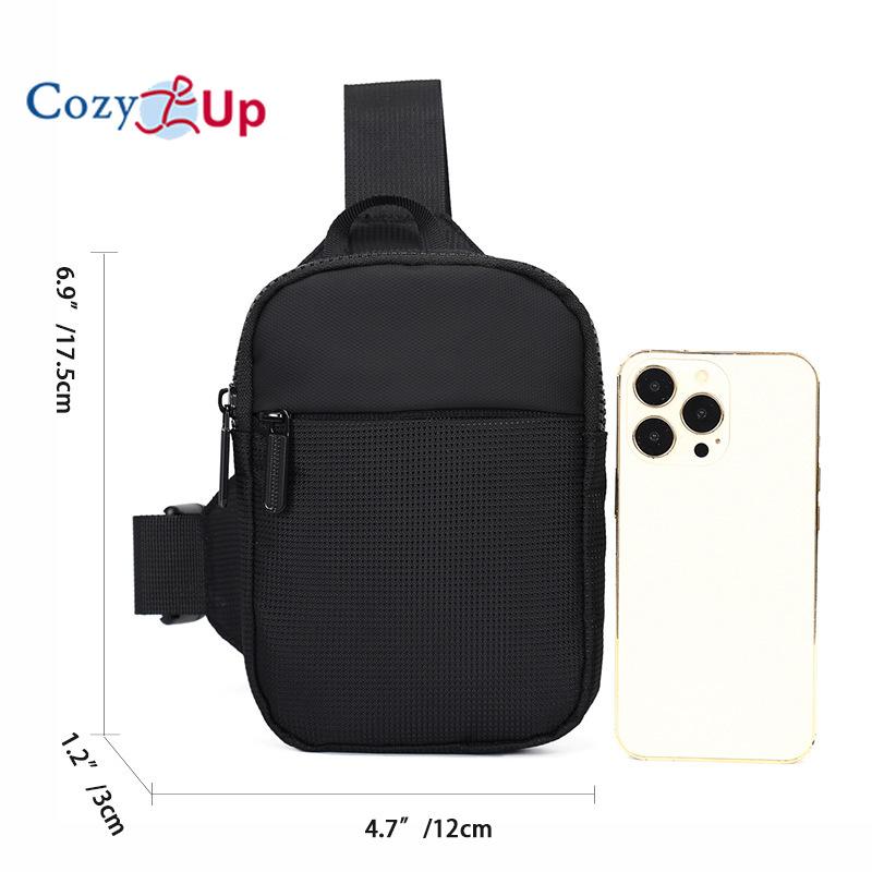Mobile Phone Bag, Niche Chest Bag, Personalized Small Shoulder Bag, Casual Men's Small Bag, Lightweight and Simple Single Shoulder Bag