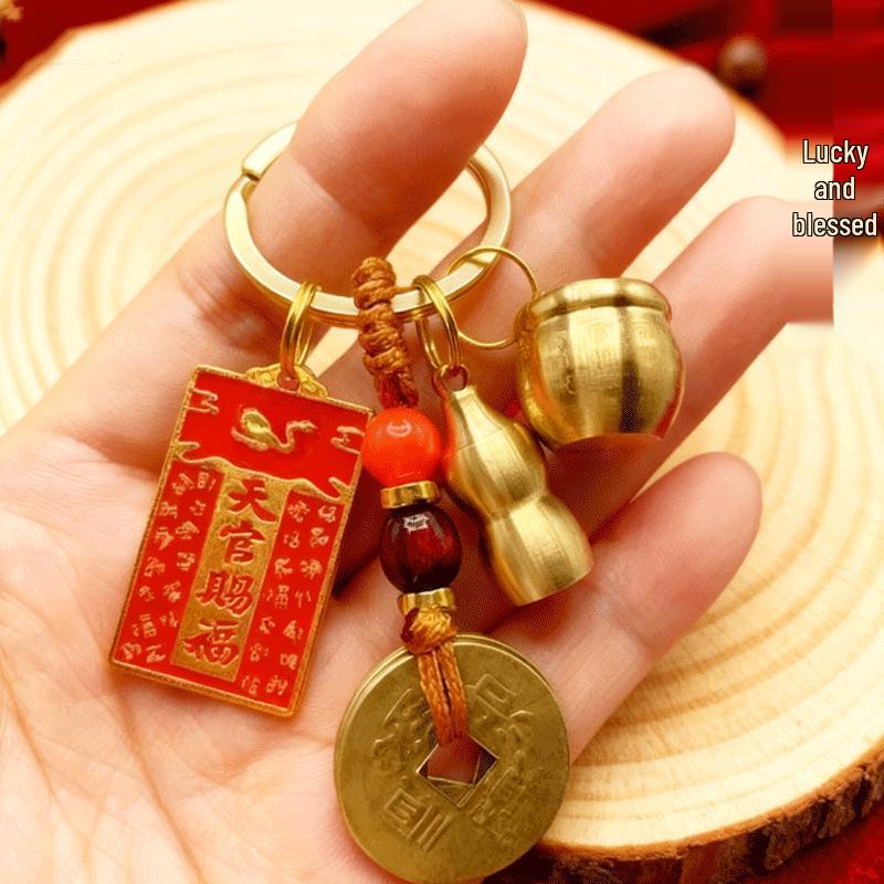 Twelve Zodiac Fortune Keychains & Pendants Set