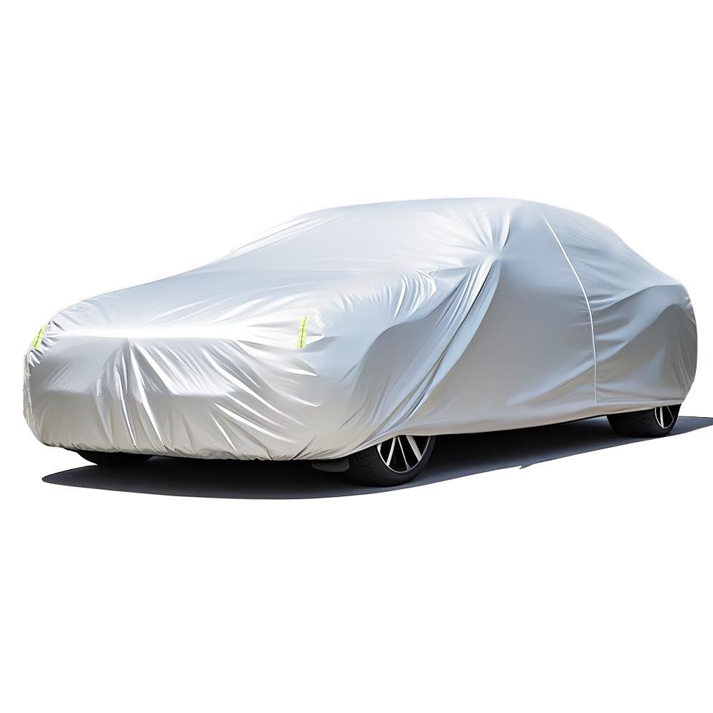 Thickened All-Weather Car Cover: Rainproof, Hailproof, Dustproof, Sun Protection