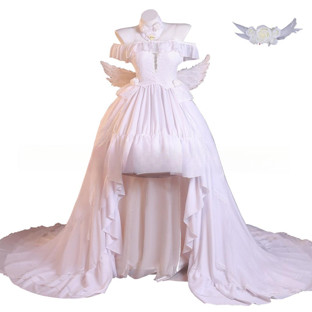 Azur Lane Cosplay Janus Oath Wedding Dress Cosplay Outfit Game Inspired Bridal Cos Costume