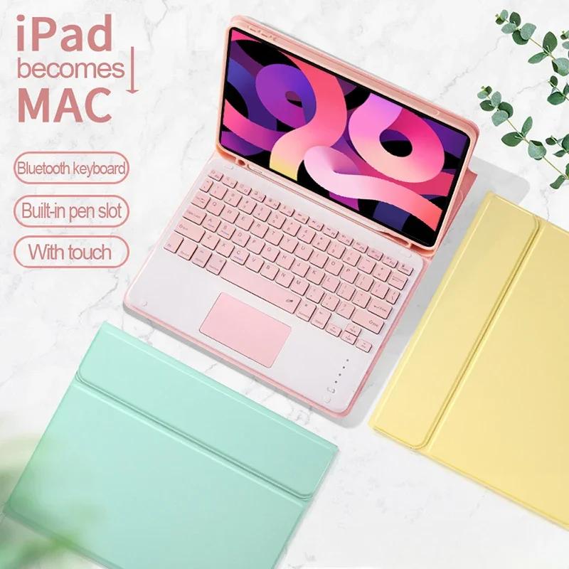 Für iPad 10. Generation 10,9 Zoll Tastaturhülle für iPad Pro Air 4 5 iPad Air 2 5 6. Air 3 Pro iPad 9/8/7. Hüllen Funda