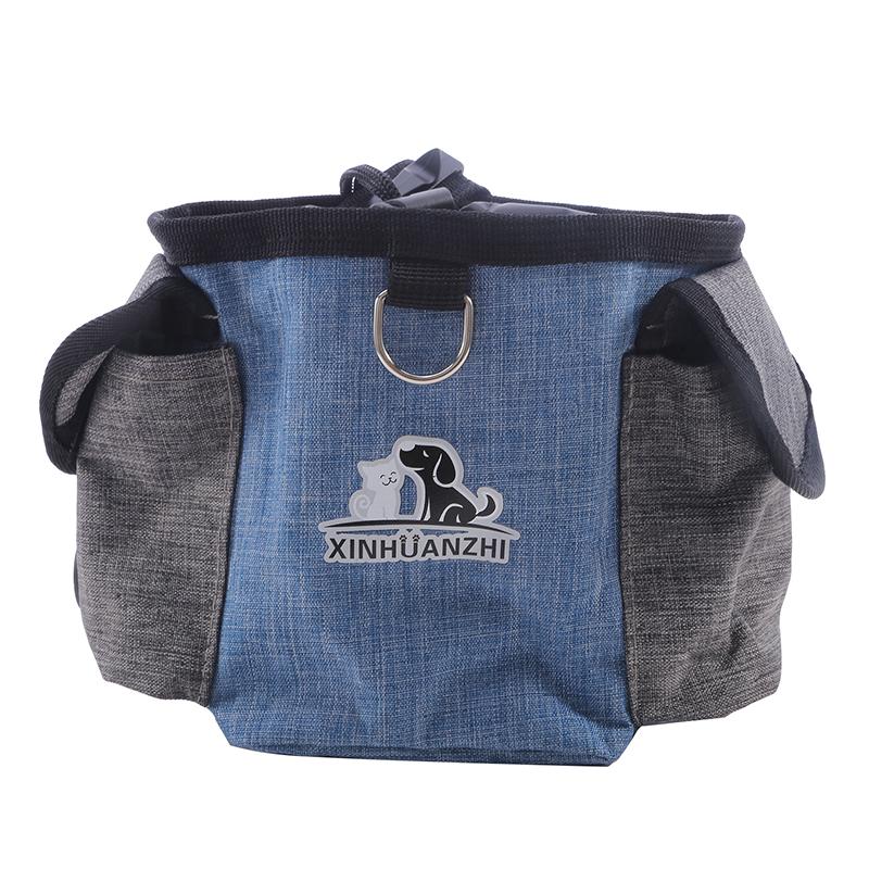 Portable Feeding Outdoor Pet Dog Treat Pouch Portable Dog Training Bags Pet Snack Food Container Puppy Snack Reward Waist Bag