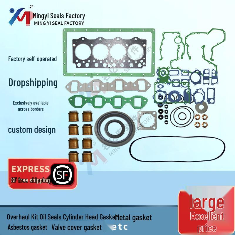 

6204-K1/K2-0901 Engine Overhaul Kit for PC120-5 S4D95 with Cylinder Gasket 6204-11-1840 Size 2100 K1