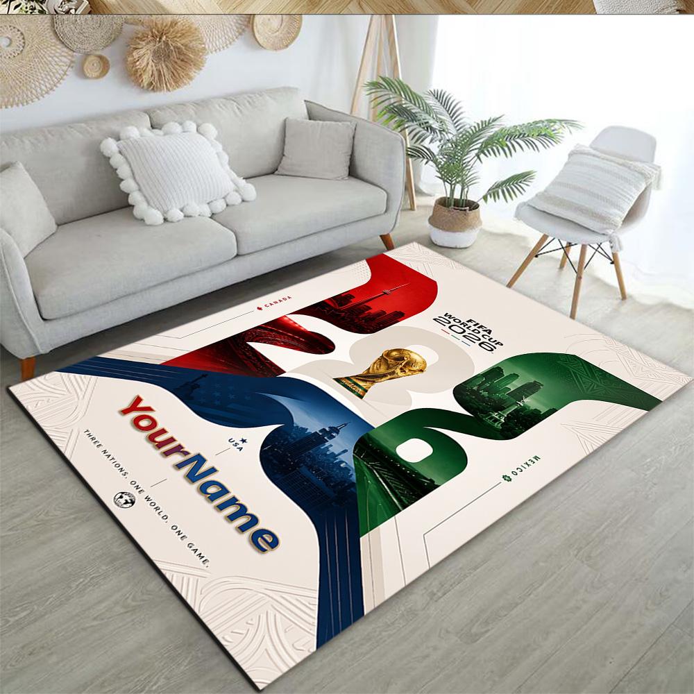 Seattle Seahawks Customizable Name Area Rug Suitable For Dining Room Foyer Playrooms Outdoor Antislip Carpet Decorate Offices Gift For Festivals