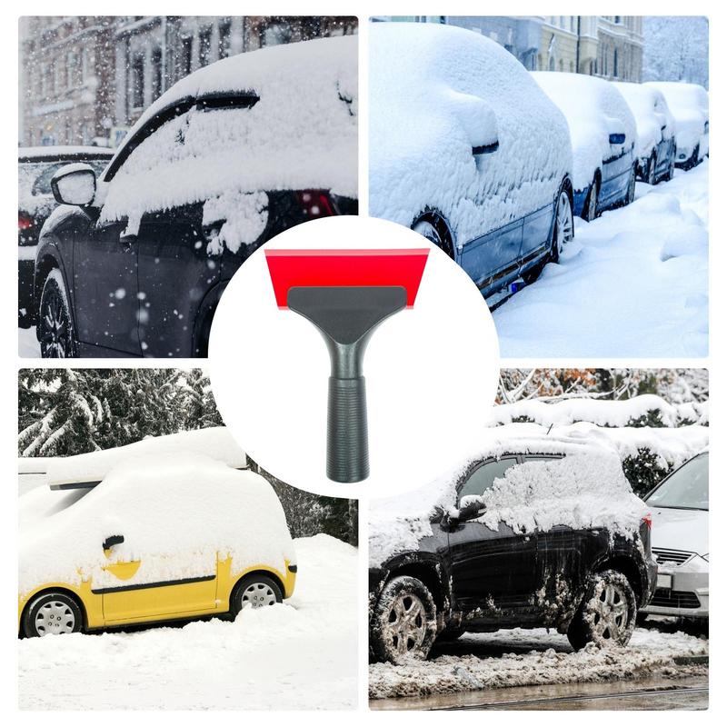 Car Silicone Scraper Silicone Long Handle Shower Squeegee Flexible Car Squeegee Portable Soft Water Wiper All-Purpose Car