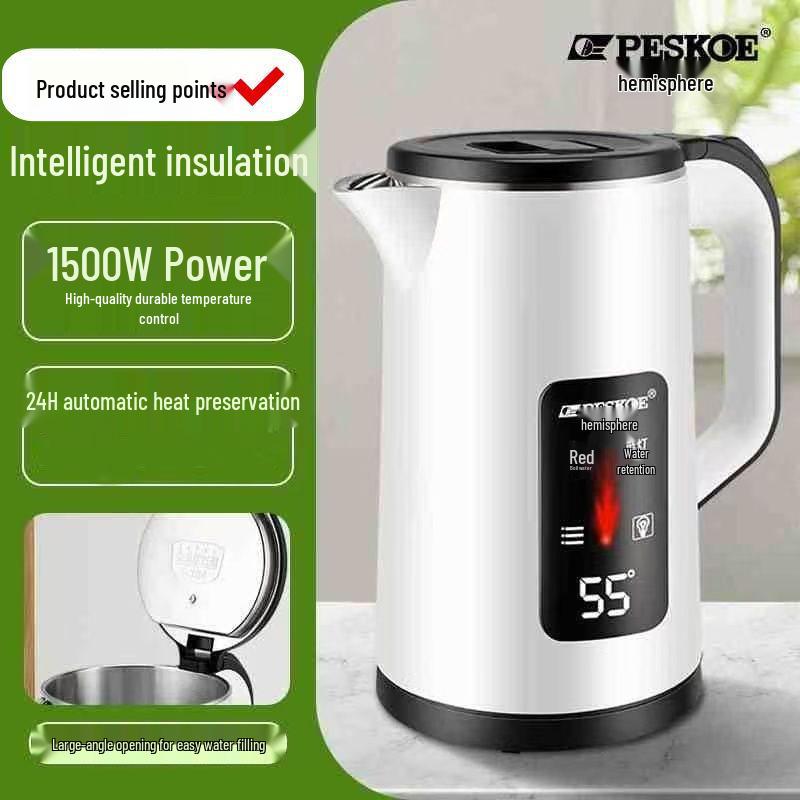 Insulated Electric Kettle with Auto Power-Off: Essential for Student Dorms