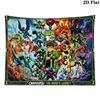 ben 10 Wall Tapestry Aesthetic Wall Hanging Printed Fabric Blanket Decorative Tapestries for Bedroom Living Room Home Decor